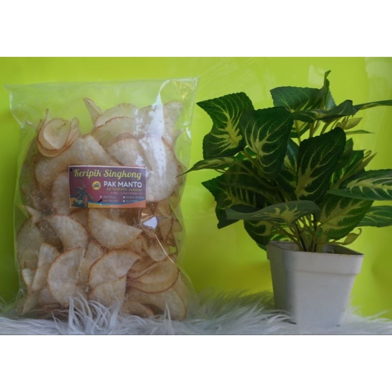 

KERIPIK SINGKONG PAK MANTO SENOPATI ASIN MANIS
