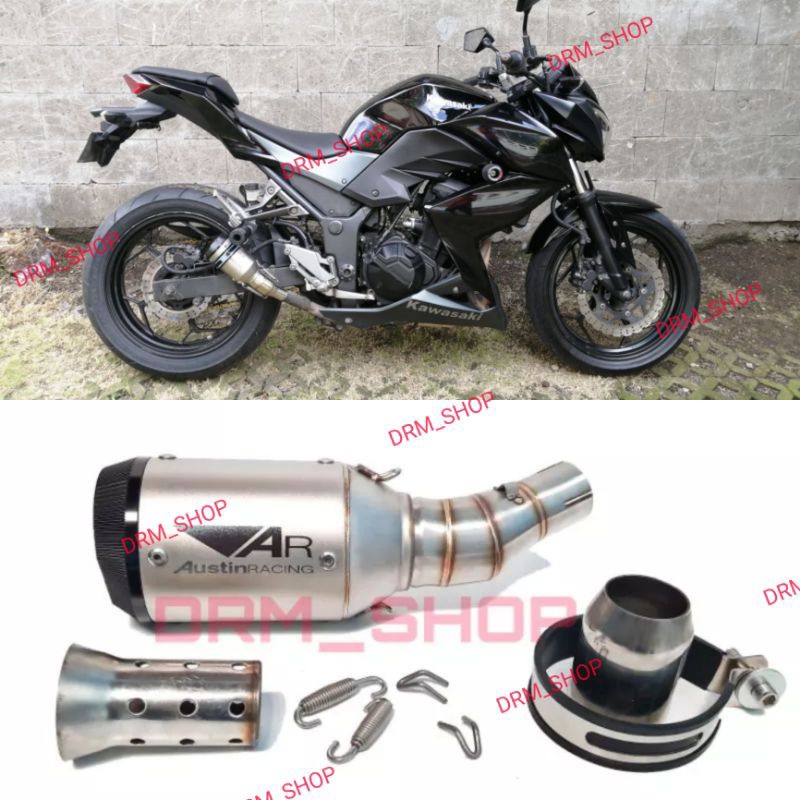 KNALPOT RACING IMPORT AUSTIN RACING NINJA250FI Z250 PNP