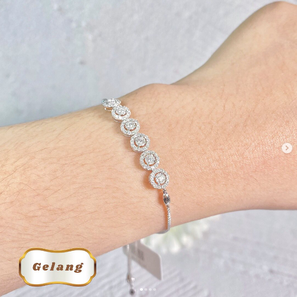 Elco Jewellery - Gelang Berlian Eropa F Vvs | GBRE-01144SH Berkualitas dan Bergaransi