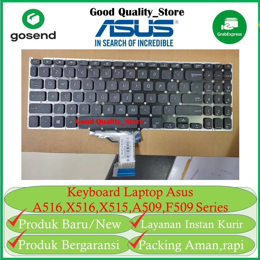 Keyboard Asus Vivobook 15 M509 M509BA X509 X509F X509D A509U A516