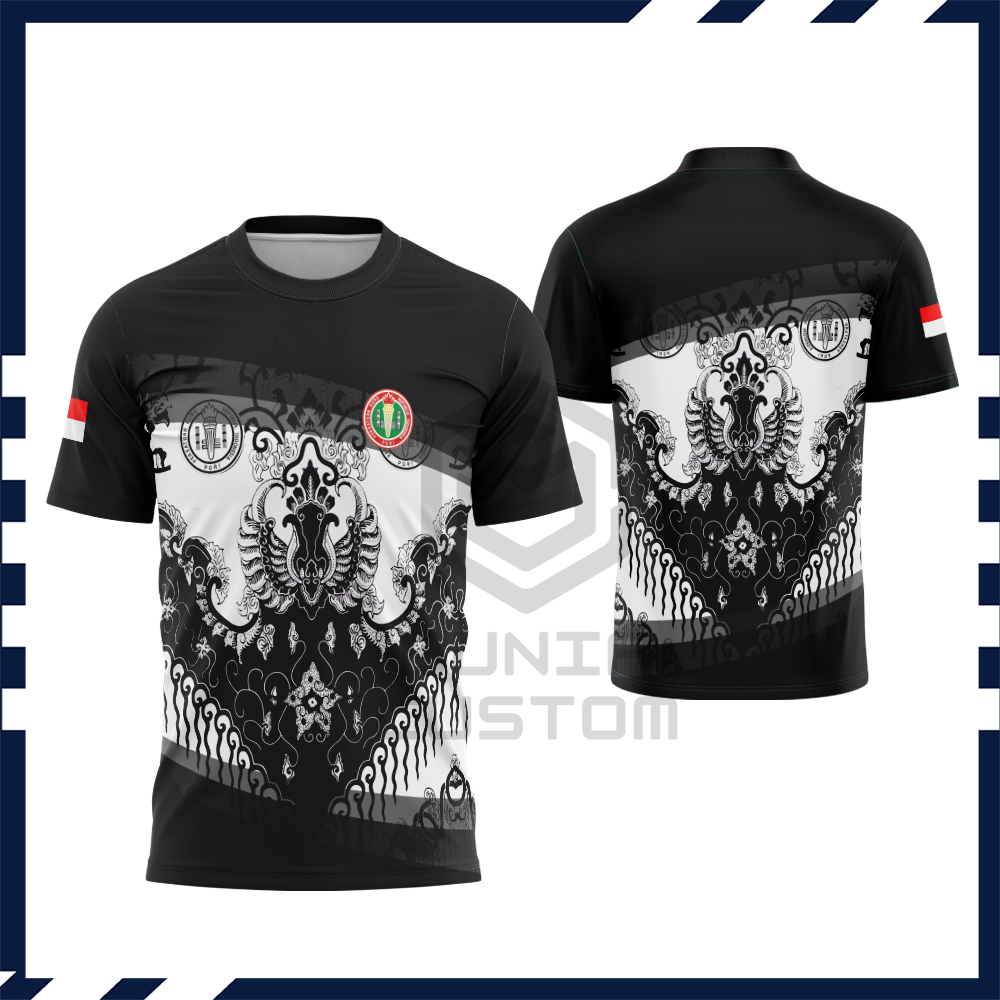 Kaos PGRI | Kaos Baju Jersey Pria PGRI Fullprint | Jersey PGRI | Baju Batik Pria PGRI