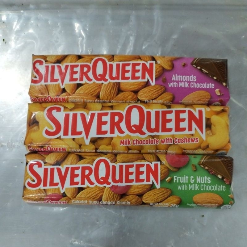 

silverqueen cokelat 25g