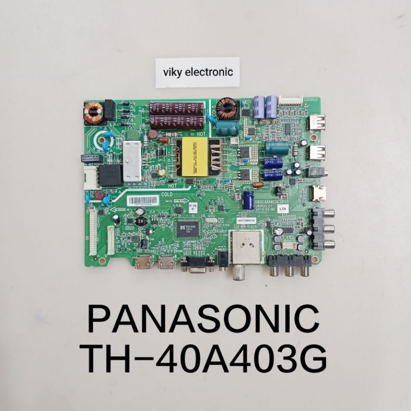 PANASONIC TH-40A403G mainboard mb mobo modul mesin tv led PANASONIC TH-40A403G