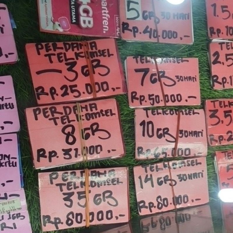 Fashion kartu paket data Telkomsel