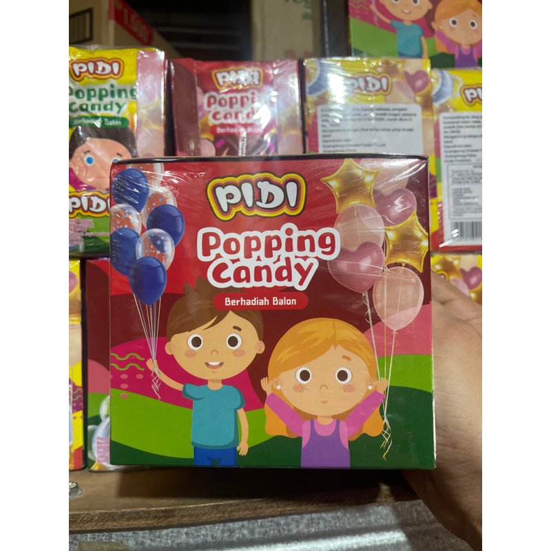 

Pidi Popping Candy Berhadiah Balon isi 24pcs