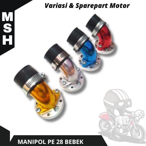 Manipol PE 28 Bebek Manipol PE 26 Bebek Manipol PE 24 Bebek Manipol 4 Varian Warna Ukuran Karbu PE 2