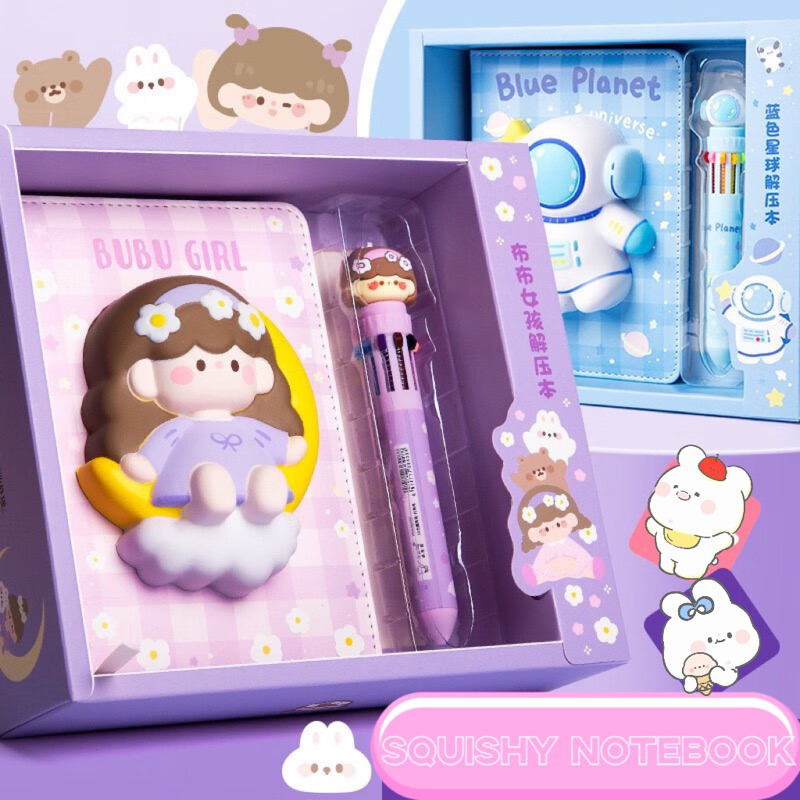 

Notebook 3D Squishy | Buku Diary Cute Squishy