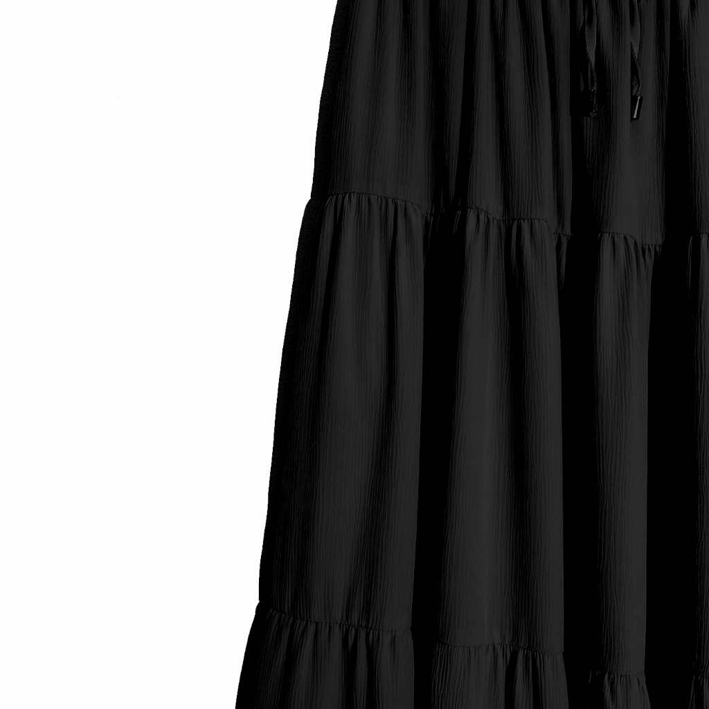 Rashawl Sarnen Ruffle Hem Skirt