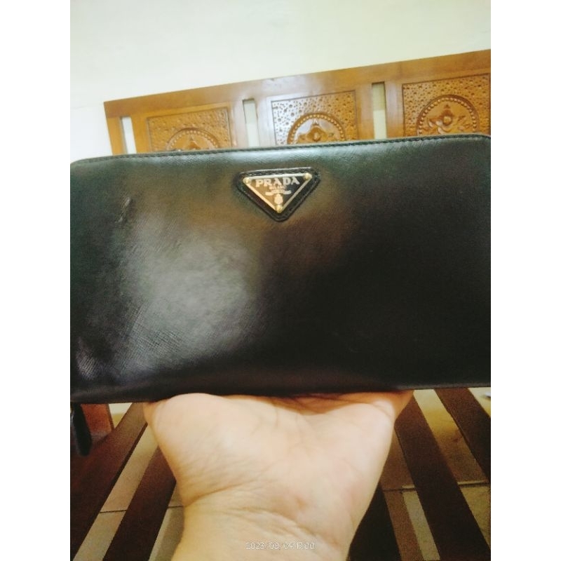 Dompet Kulit PRADA Milano