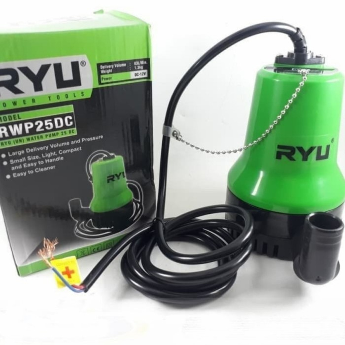 RYU WATER PUMP RWP 25DC / POMPA CELUP AIR DC 12V RWP 25DC