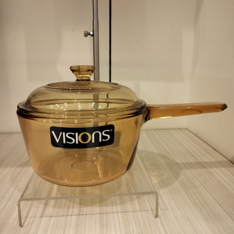 VISIONS PANCI MASAK KACA  SAUCEPAN 1L