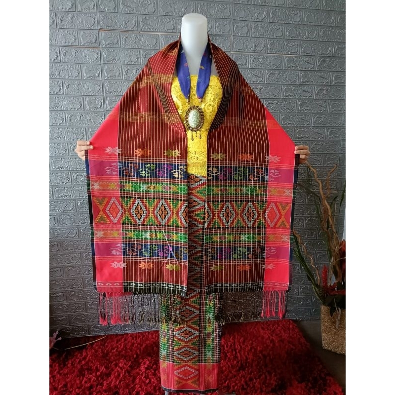 songket ragi hotang benang emas terbaru tanpa Sambungan mewah promo pengantin suhut batak