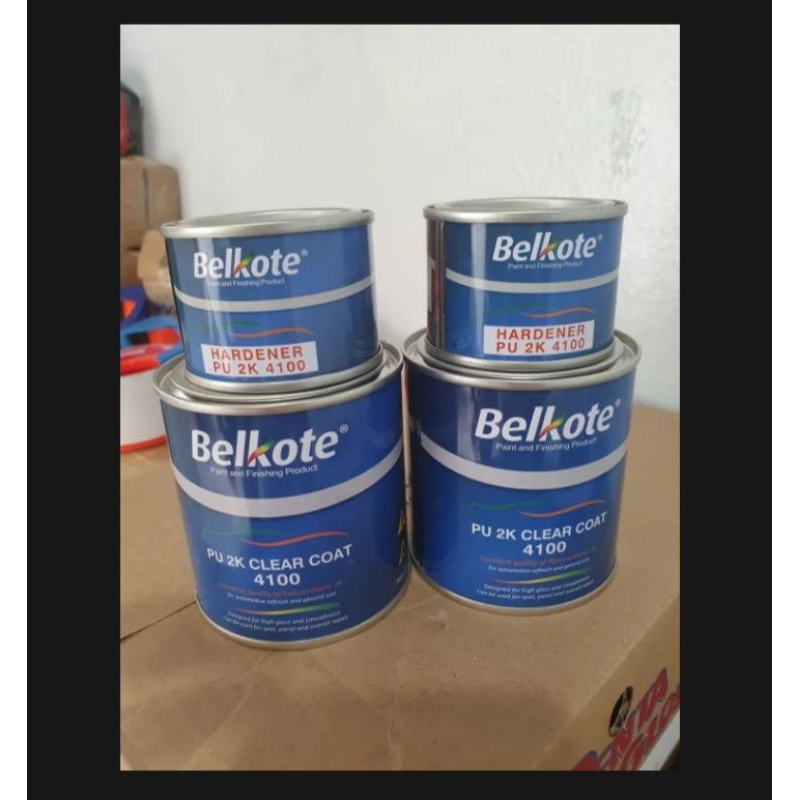 CLEAR PERNIS BELKOTE 4100 CLEAR PU 4.1 PERNIS ANTI GORES PENGKILAP MOBIL MOTOR