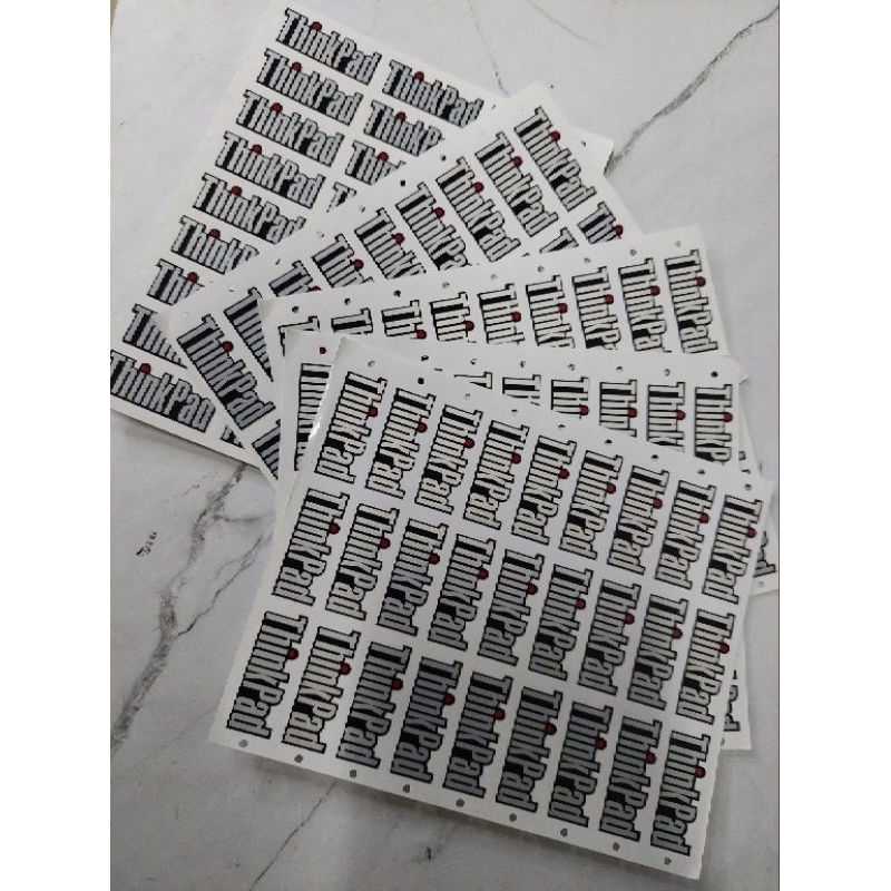 

Stiker logo lenovo thinkpad
