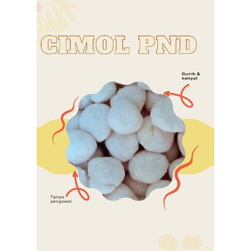 

Cimol mentah original