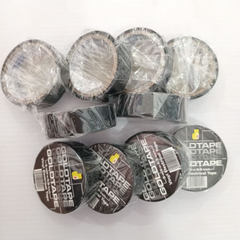 

Isolasi Listrik / PVC Goldtape hitam