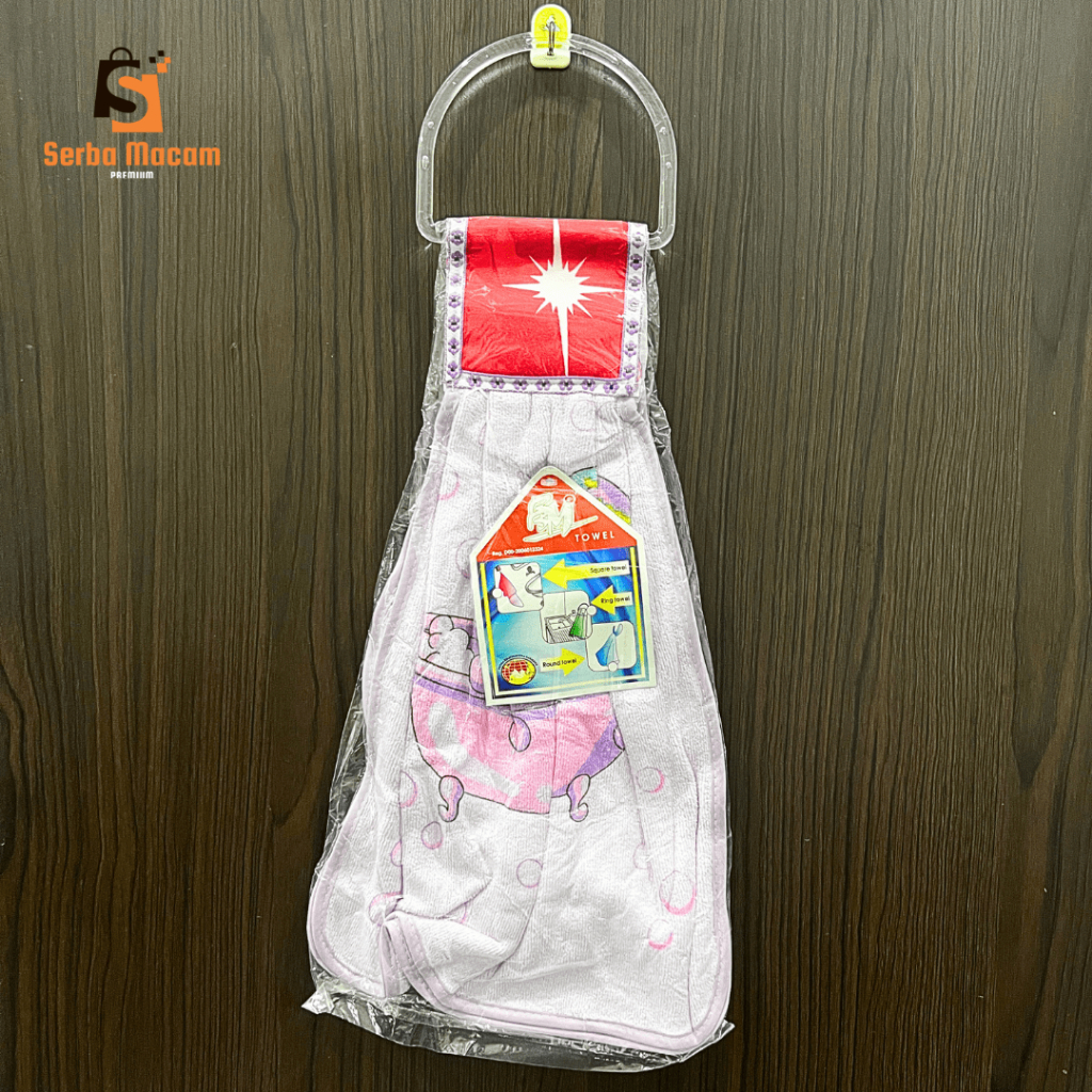 KAIN GANTUNG LAP TANGAN MOTIF WARNA WARNI TEBAL / KAIN LAP GANTUNG / SERBET GANTUNG / SERBET SERBAGU
