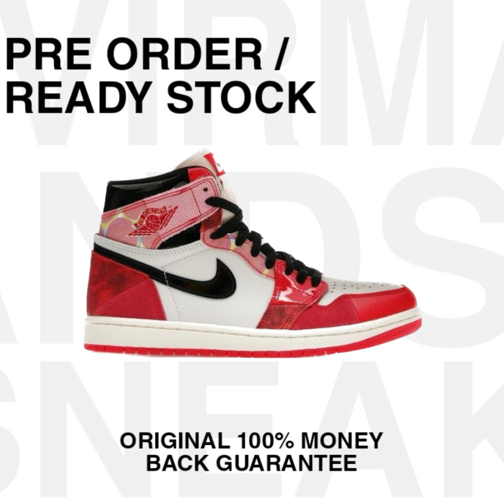 NIKE AIR JORDAN 1 HIGH OG SPIDERVERSE 2023 [ MENS ] ORIGINAL 100% TERBARU TERLARIS TERMURAH SEPATU S