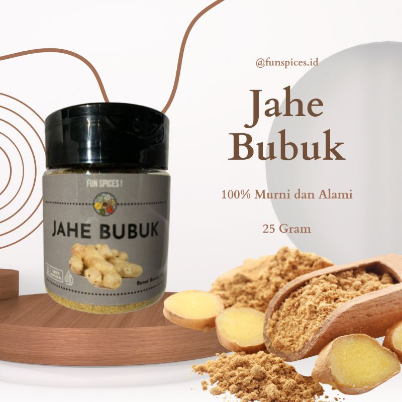 

Jahe Bubuk / Ginger Powder / Rempah Bubuk