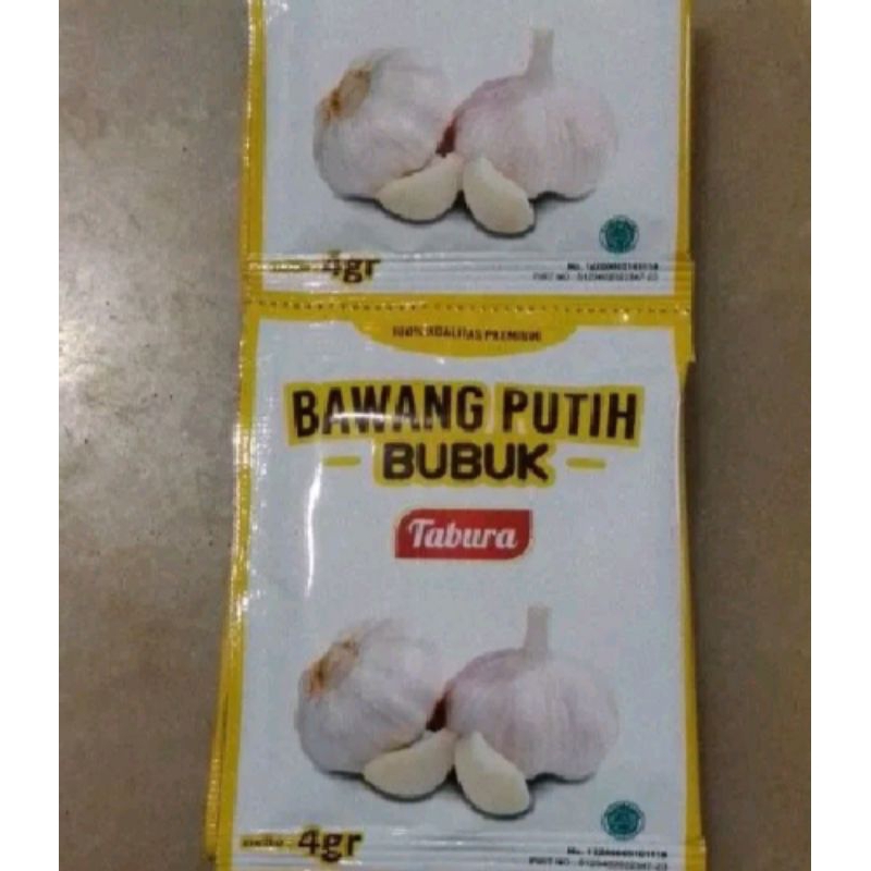 

Bawang Putih bubuk Renceng isi 12 sashet