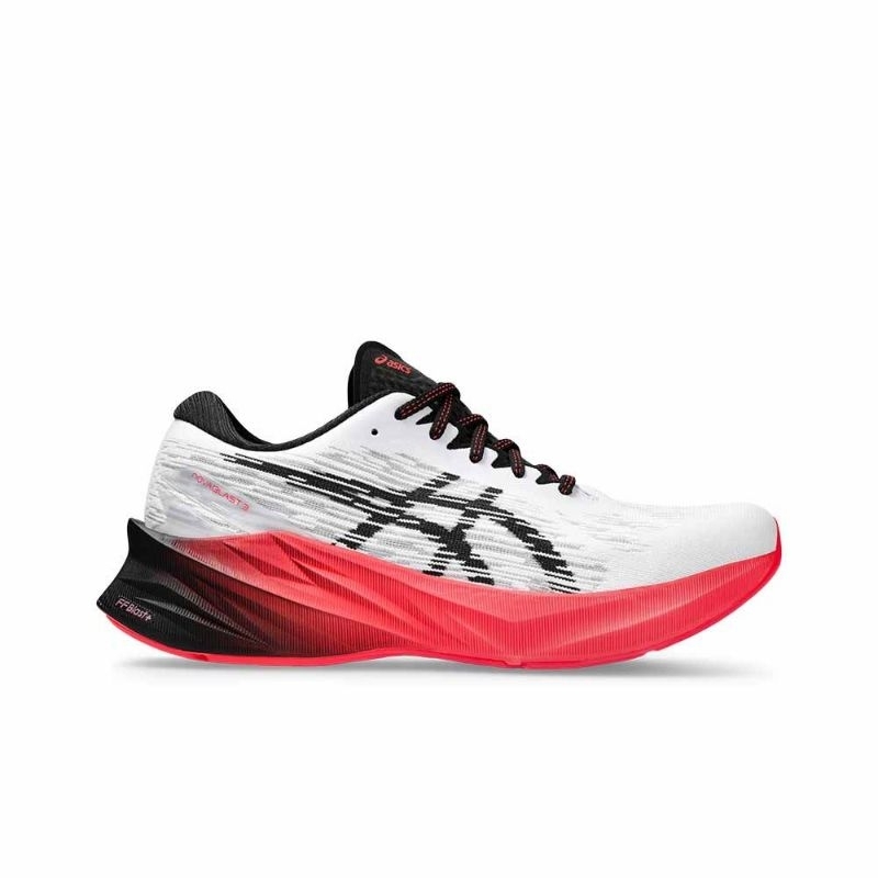 Asics Novablast 3 Men's Standard Running Shoes-White/red 1011B458.104