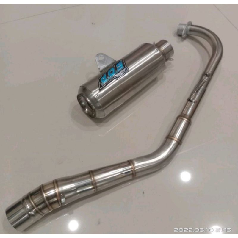KNALPOT RACING DOS SATRIA FU VIXION CB TIGER VERZA