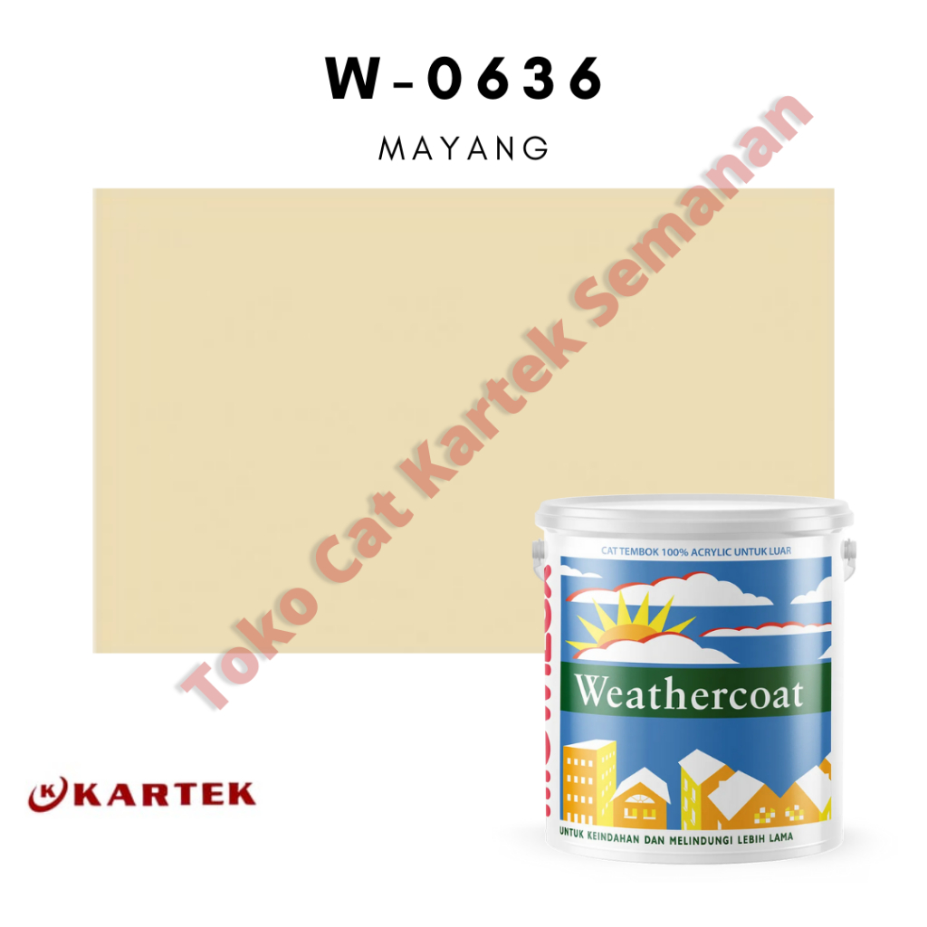 Mowilex Weathercoat Exterior W-0636 Mayang (20 liter)