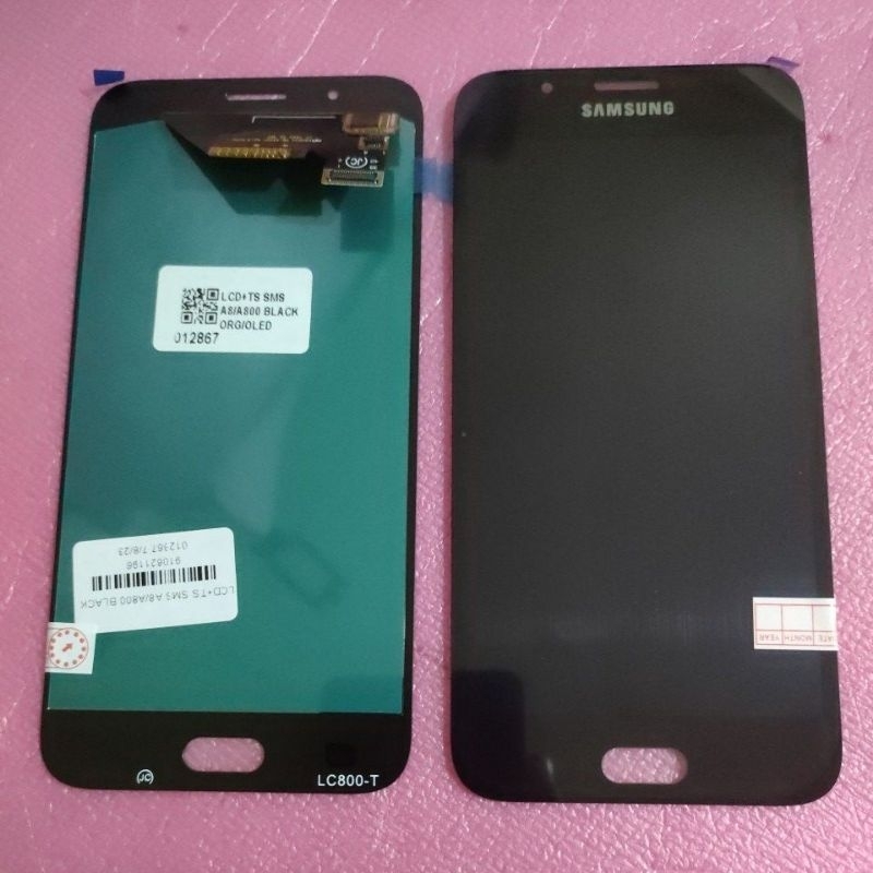 LCD SAMSUNG A8 A800 OLED Blak
