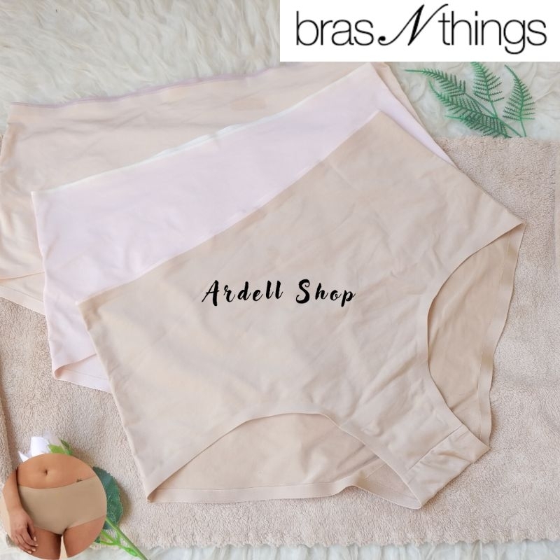 AB CELANA DALAM WANITA BRAS N THINGS SEAMLESS HIGH WAIST POLOS SHINE SPS