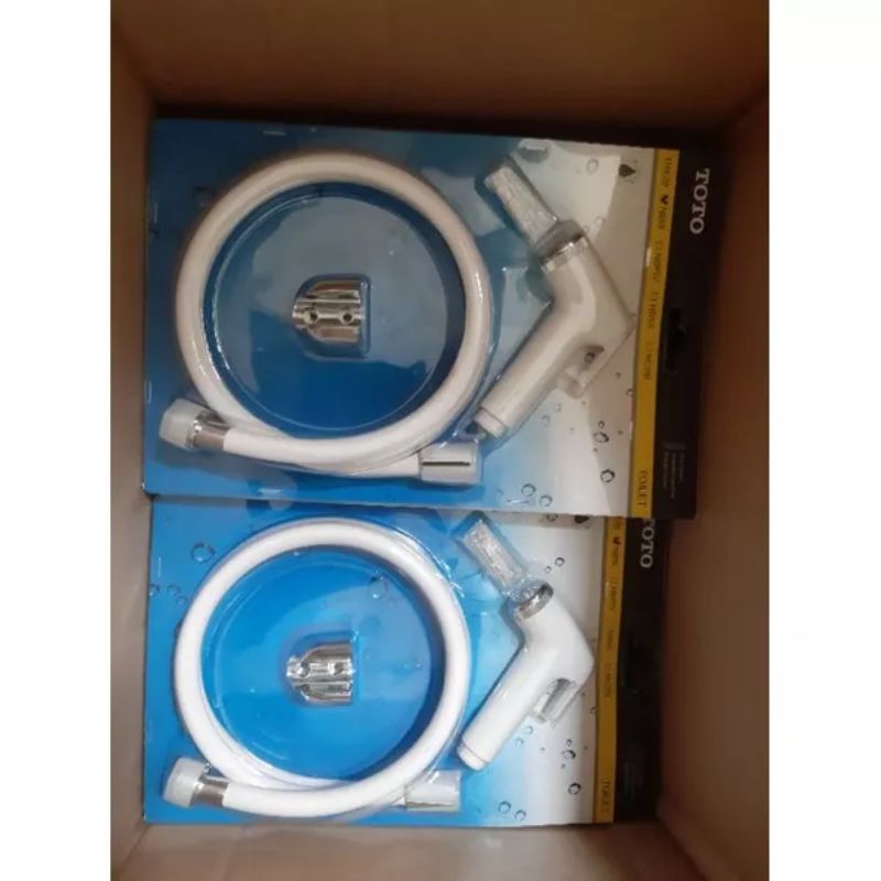 set Toto shower white shower kamar mandi satu set lengkap merk Toto warna putih