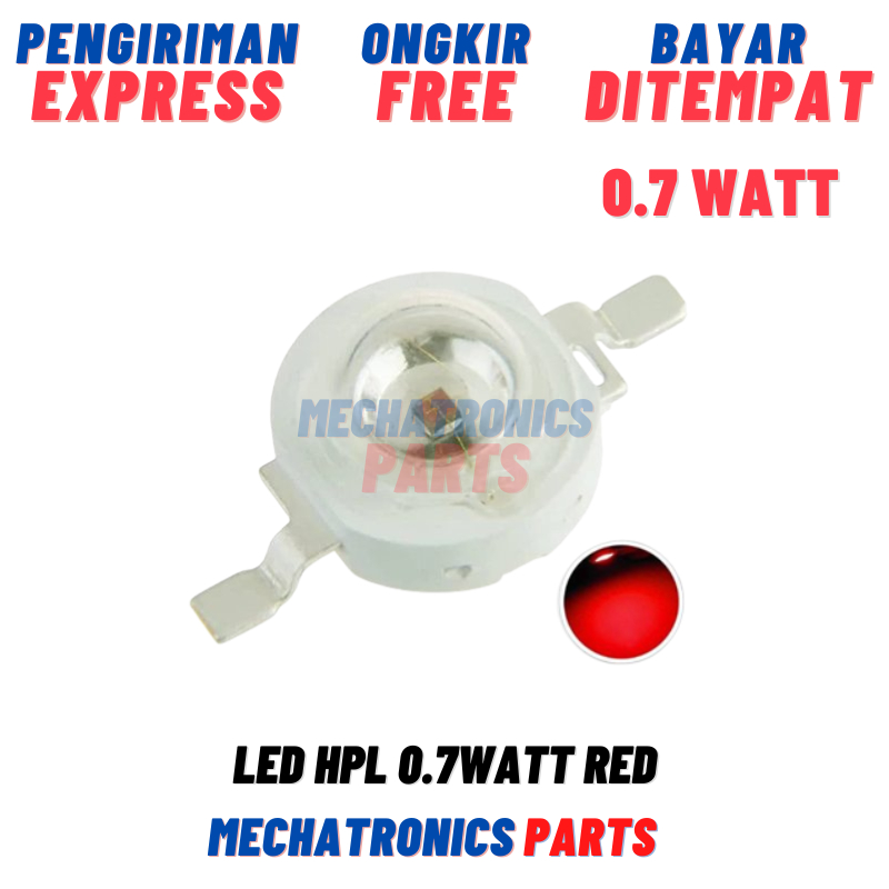 [DSP-9352] LED HPL 0.7WATT RED