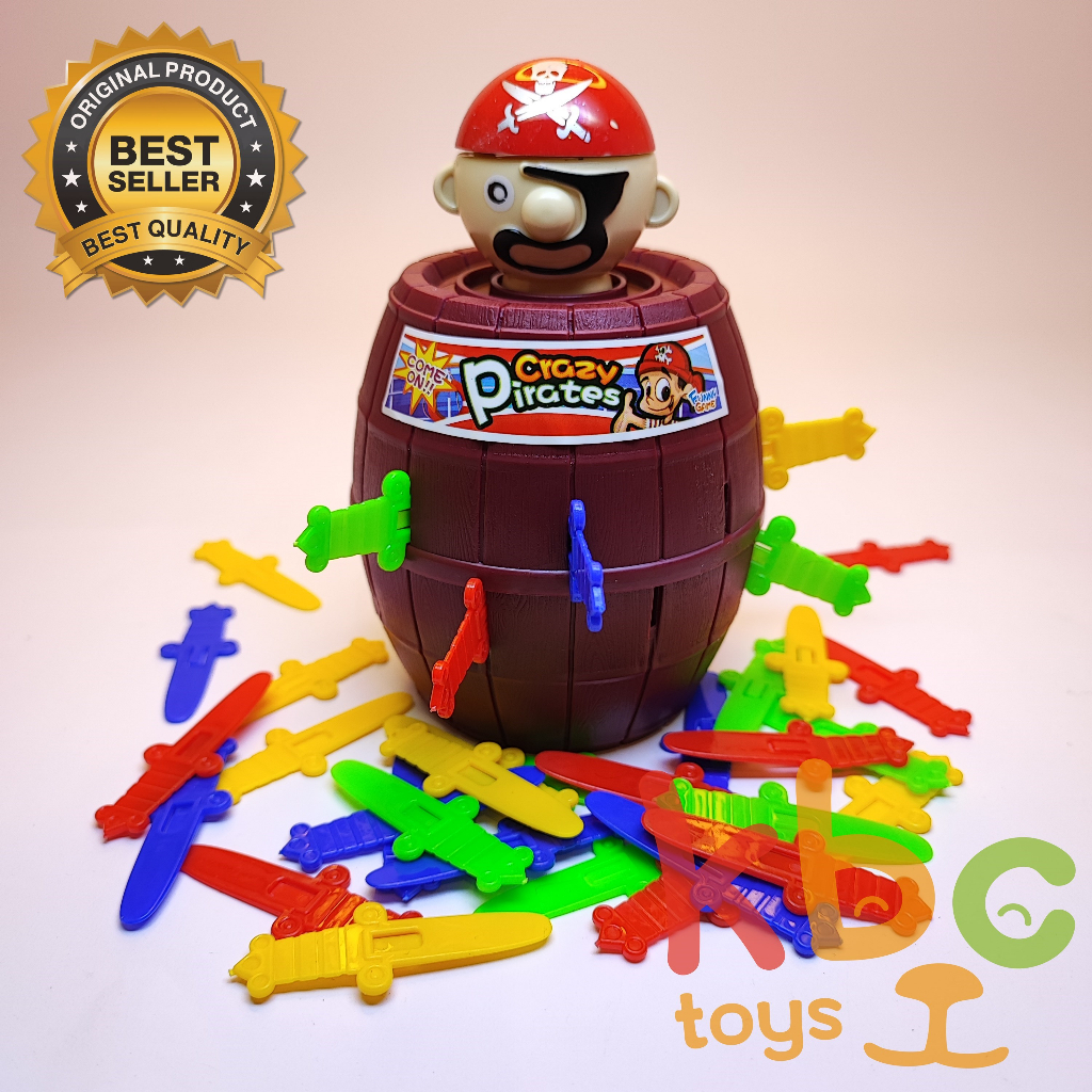 KBC Toys - Mainan Anak Crazy Pirate - Main Puzzle Anak