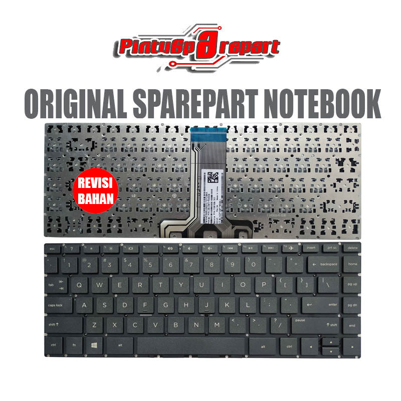 Keyboard HP Pavilion 14S 14 BS BW BK BF BA ORIGINAL