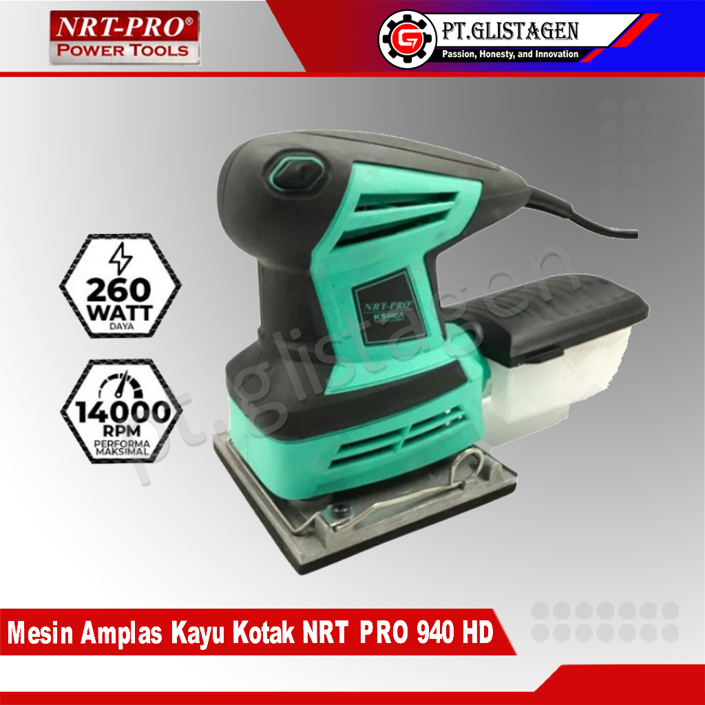NRT-PRO 940 HD Mesin Amplas Sander Kotak 940 HD 940HD ORIGINAL NRT-PRO