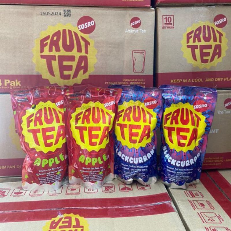 

Fruit tea pouch 230ml 1 Dus isi 24