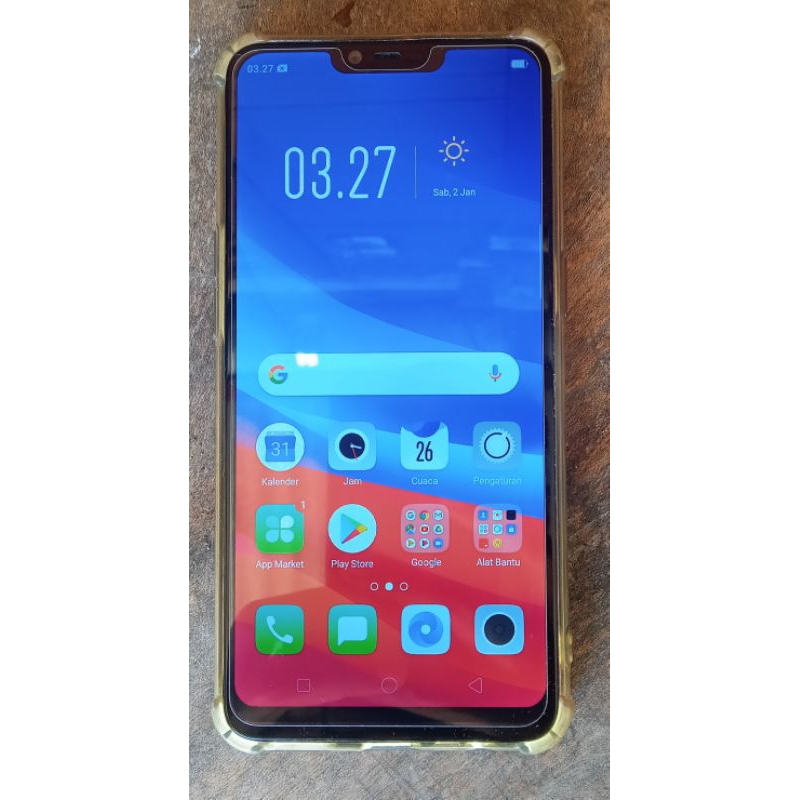 hp bekas second oppo a3s normal