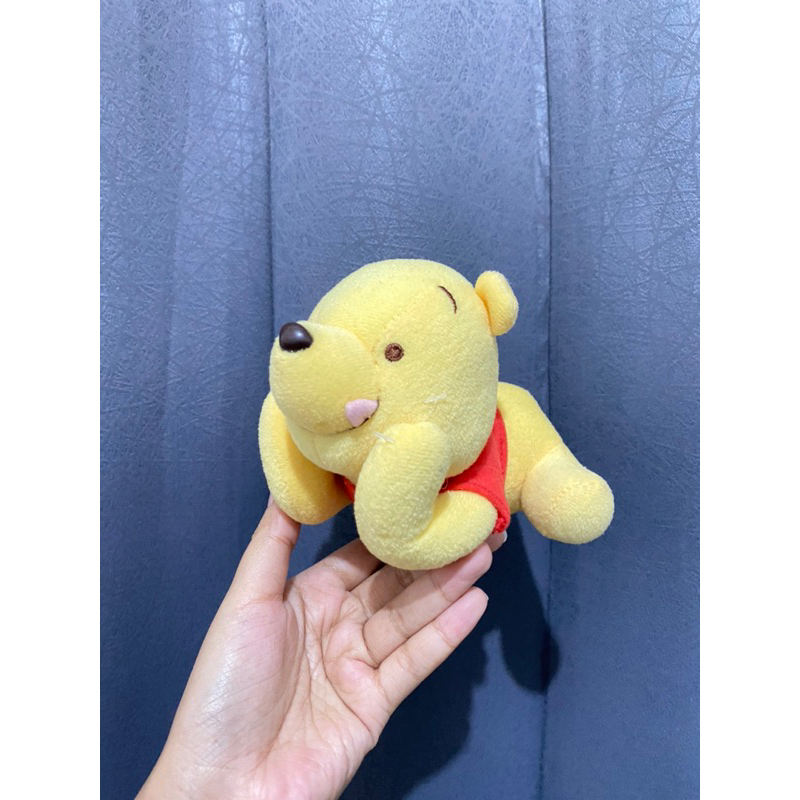 Boneka Karakter Winnie the Pooh Lucu size 17x13cm Original / Boneka Pooh Imut / Boneka Pooh Disney Original
