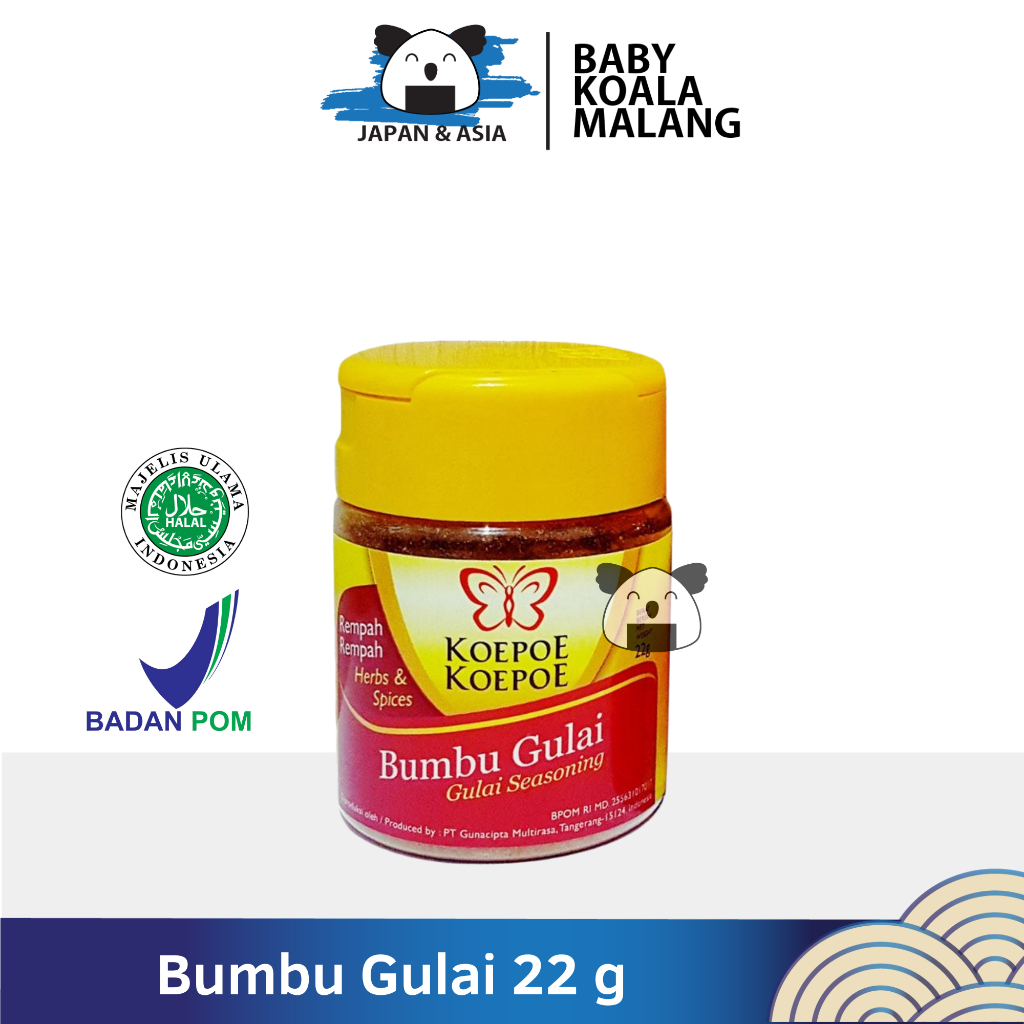 

KOEPOE Gulai Seasoning 22gr | Bumbu Gulai Bubuk