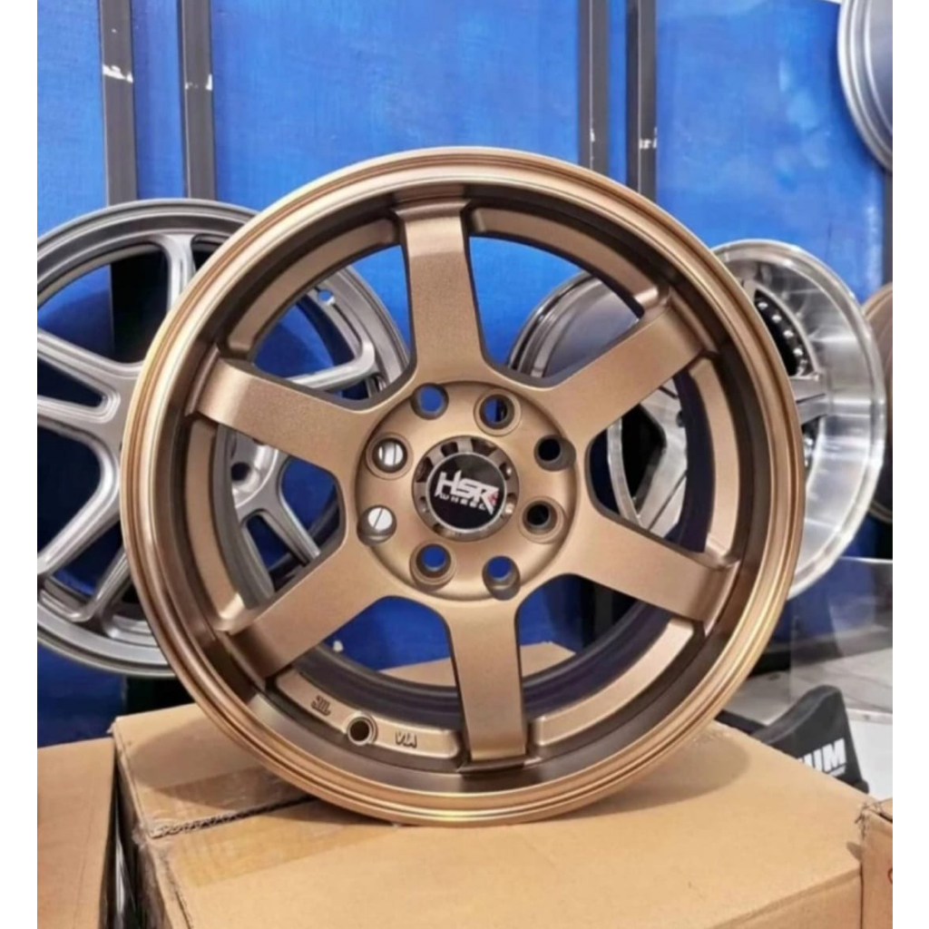 Pelak Racing HSR Ring 14 Model TE37 Mobil Karimun Brio Corolla Dll