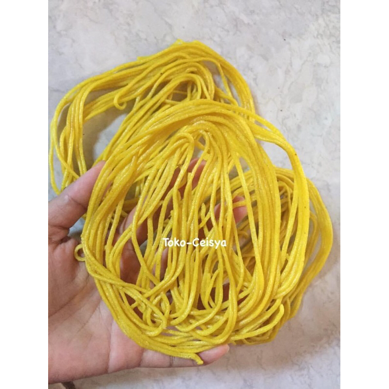 KRUPUK MIE KUNING / MIERENG / KRUPUK SINGKONG 1kg