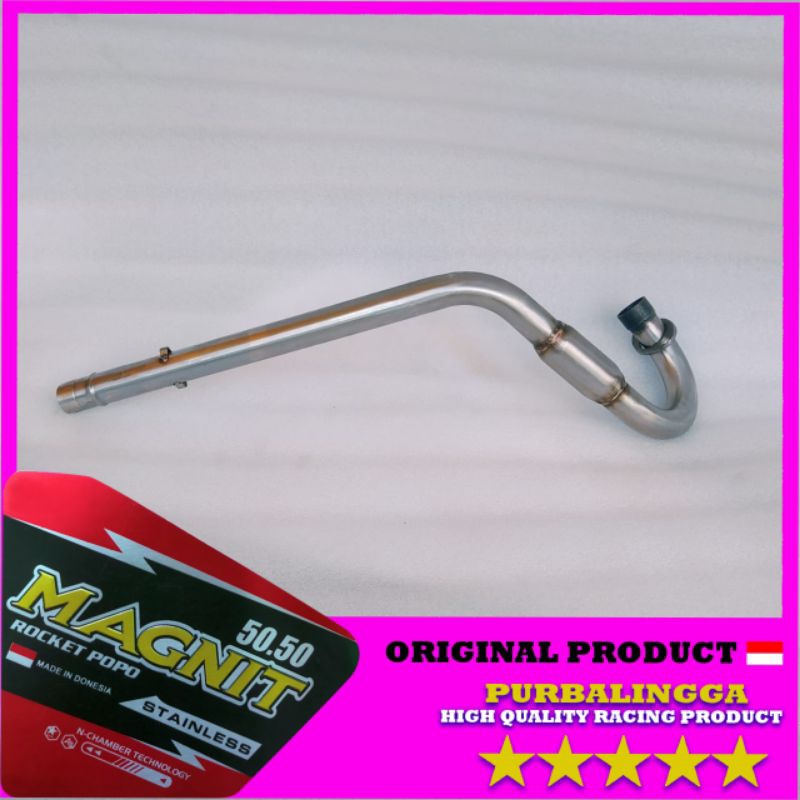Knalpot Motor KSR 110 Trail mini full stainless steel