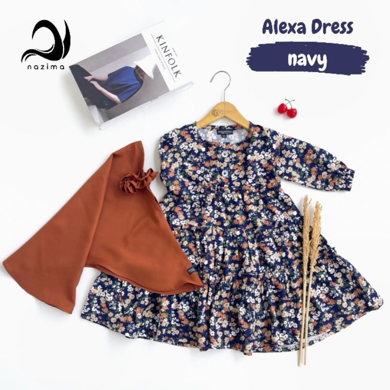Nazima gamis anak Alexa Dress-2