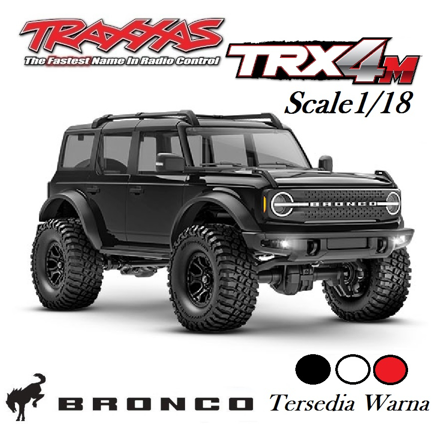 Traxxas TRX4M Bronco RC Crawler Adventure 1/18