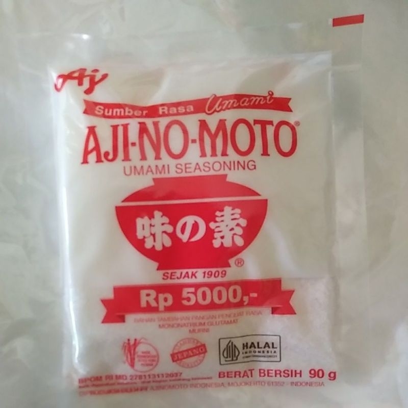 

micin /vetsin merk ajinomoto 5000 penyedap rasa