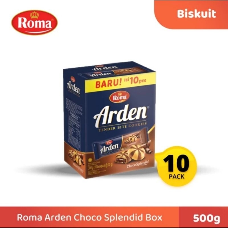 Biskuit Roma Arden Choco Box 10 Sachet
