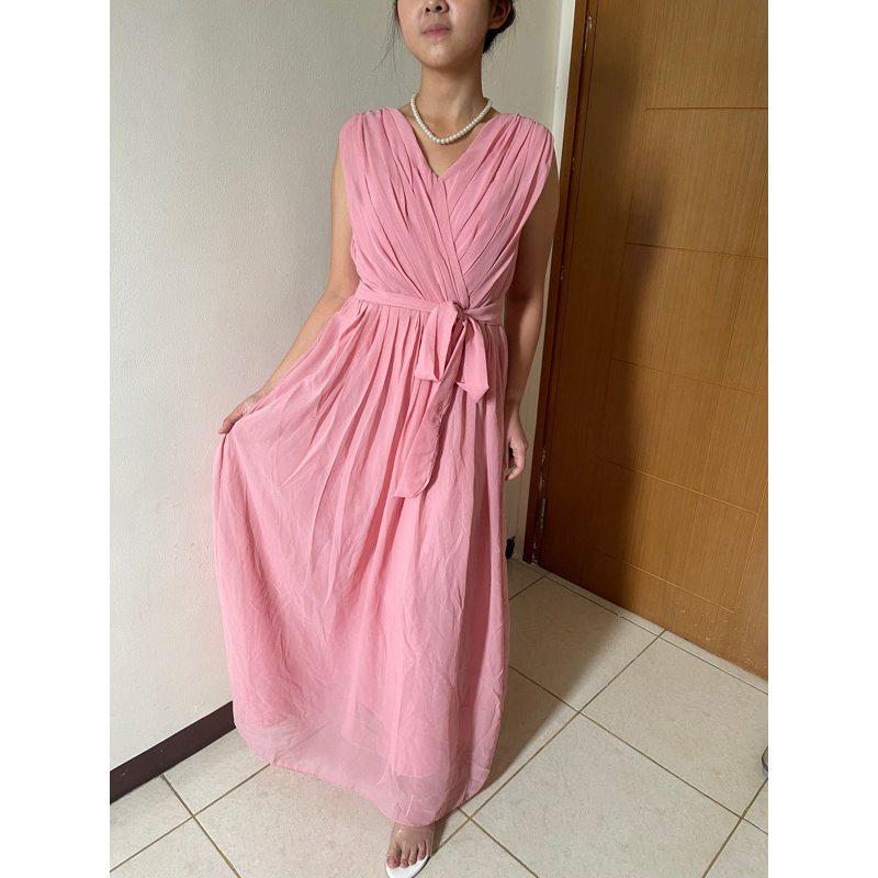 Pink Dress - party dress, bridesmaid, gown