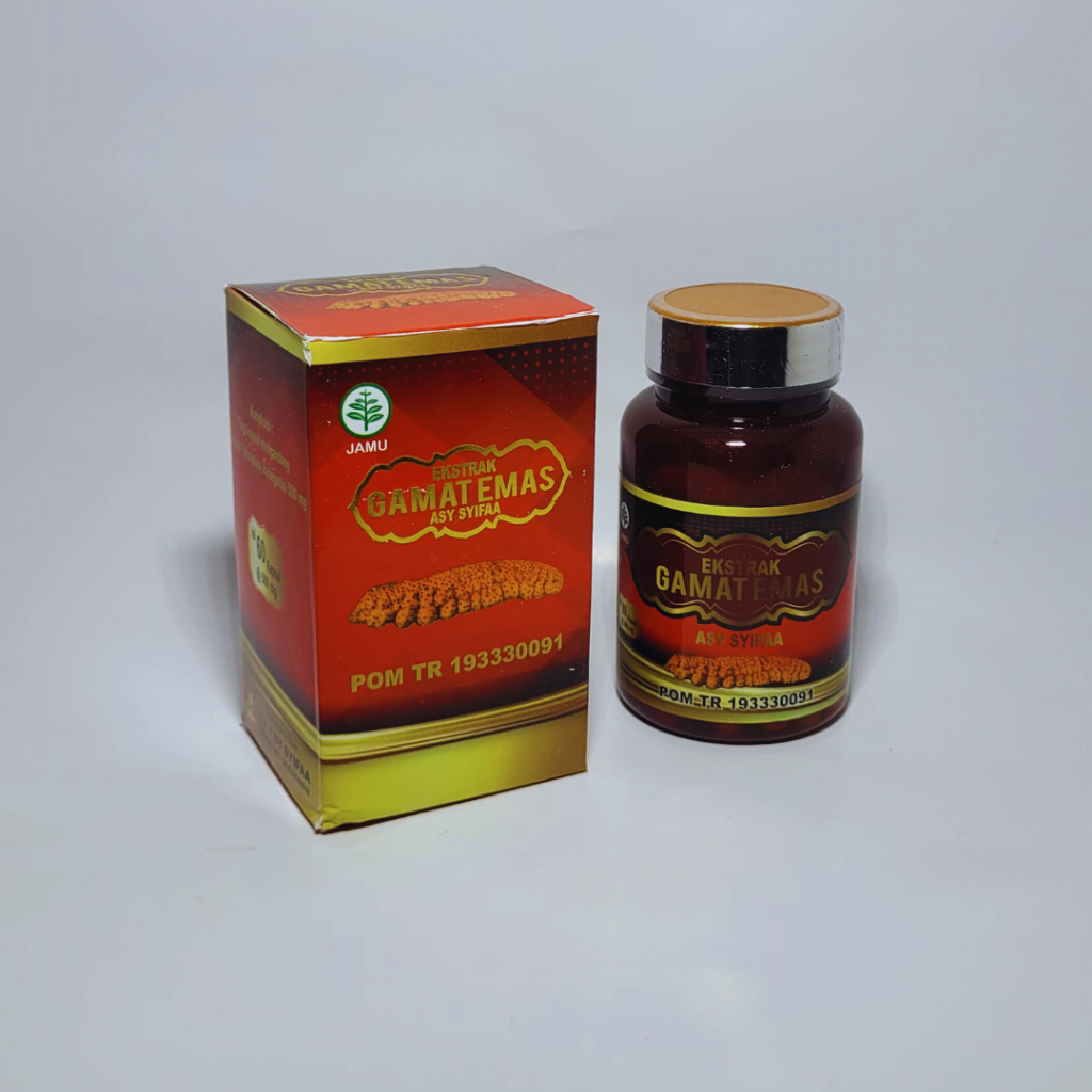 Kapsul Ekstrak Gamat Emas Asy Syifa 60 Kapsul