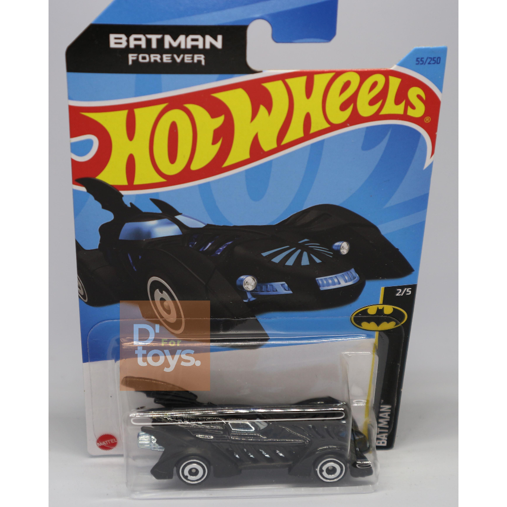 MAINAN DIECAST HOT WHEELS ORIGINAL |  BATMAN FOREVER BATMOBILE | MAINAN MOBIL