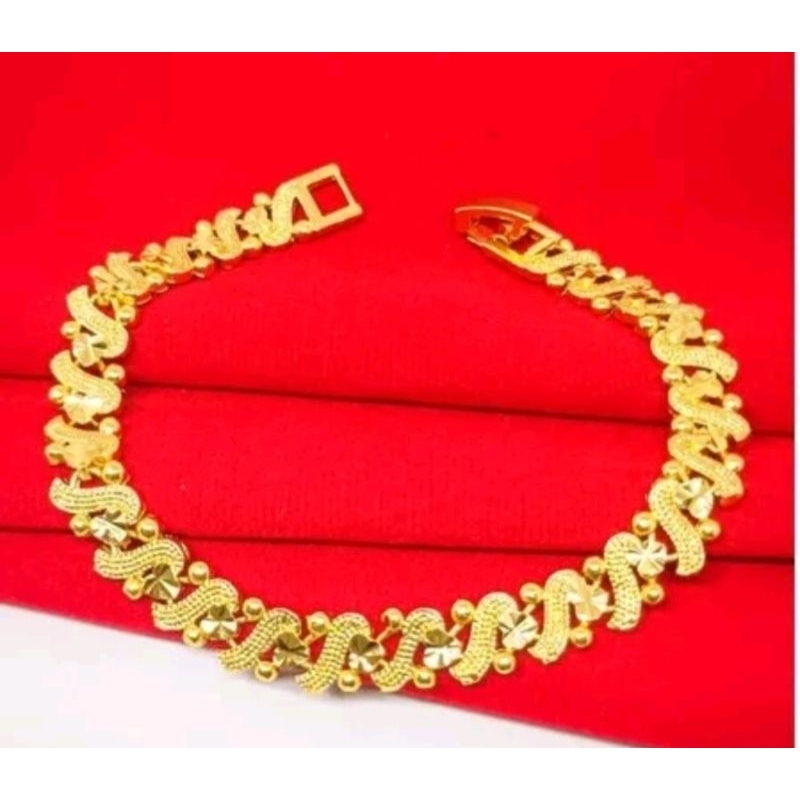 Gelang Rantai Hongkong Xuping terbaru Lapis Emas24k