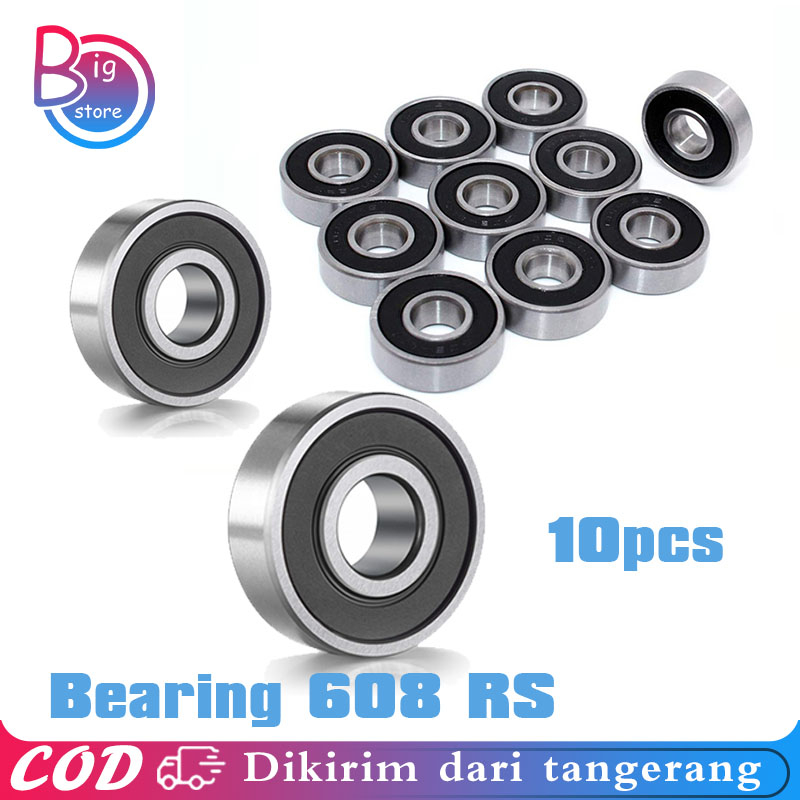 10pcs/Set Bearing 608 Rs Bearing Spiner Bearing
